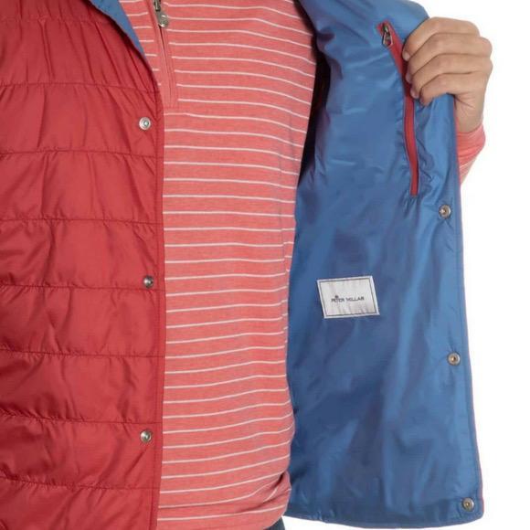 PETER MILLAR Hyper-Light Vest In Cape Red XL - Picture 3 of 11